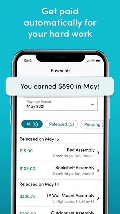 Wayfair Service Pro screenshot 5
