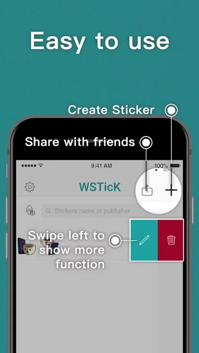 WSTicK screenshot 1