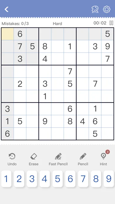Sudoku - Brain Puzzle Games screenshot 2