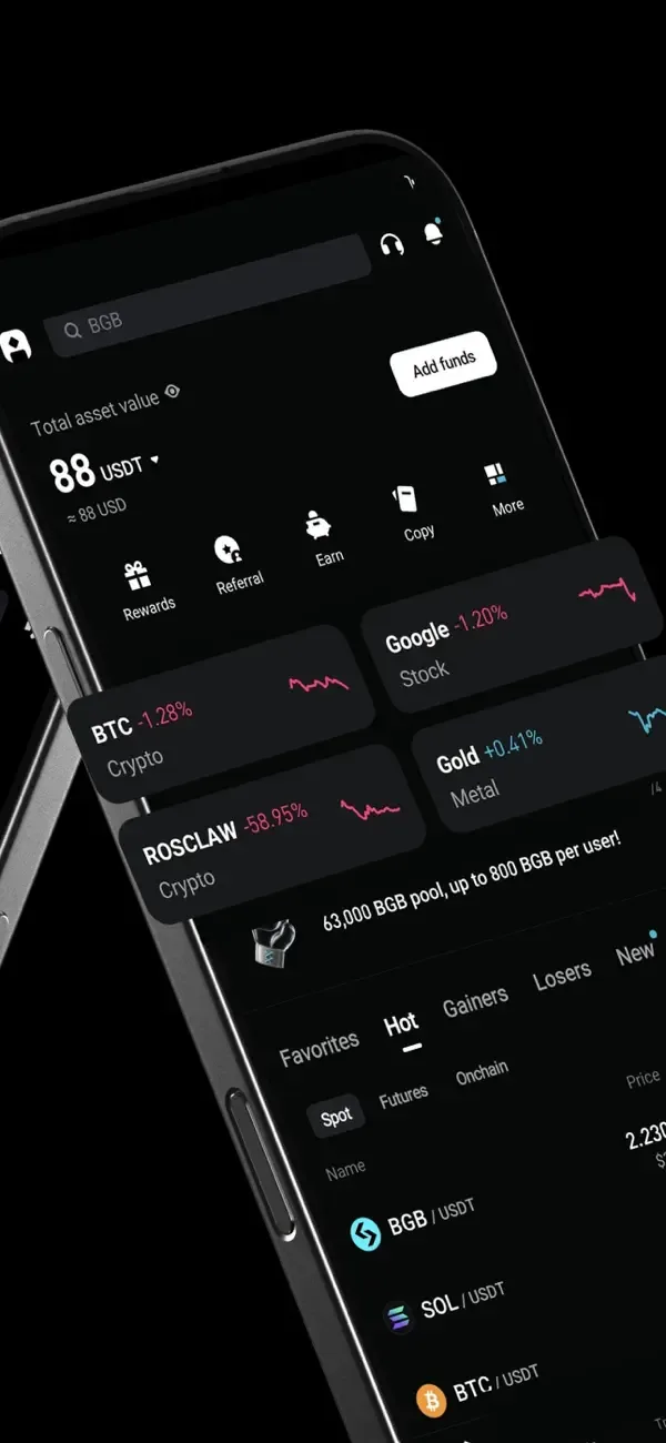 Bitget- Trade bitcoin & crypto screenshot 2