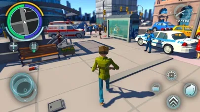 Gangster Crime Auto Polygon screenshot 2