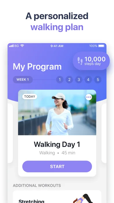 Organic Walk: Indoor Walking screenshot 2