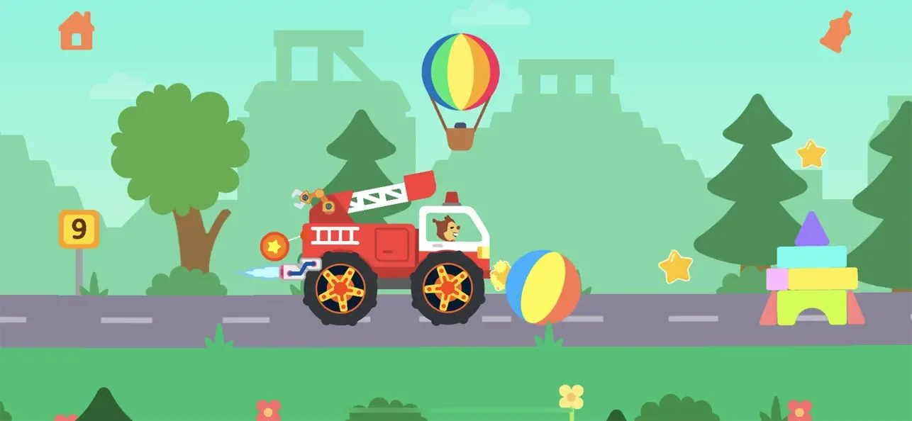 Kids Car Games: Police Car Fun screenshot 2