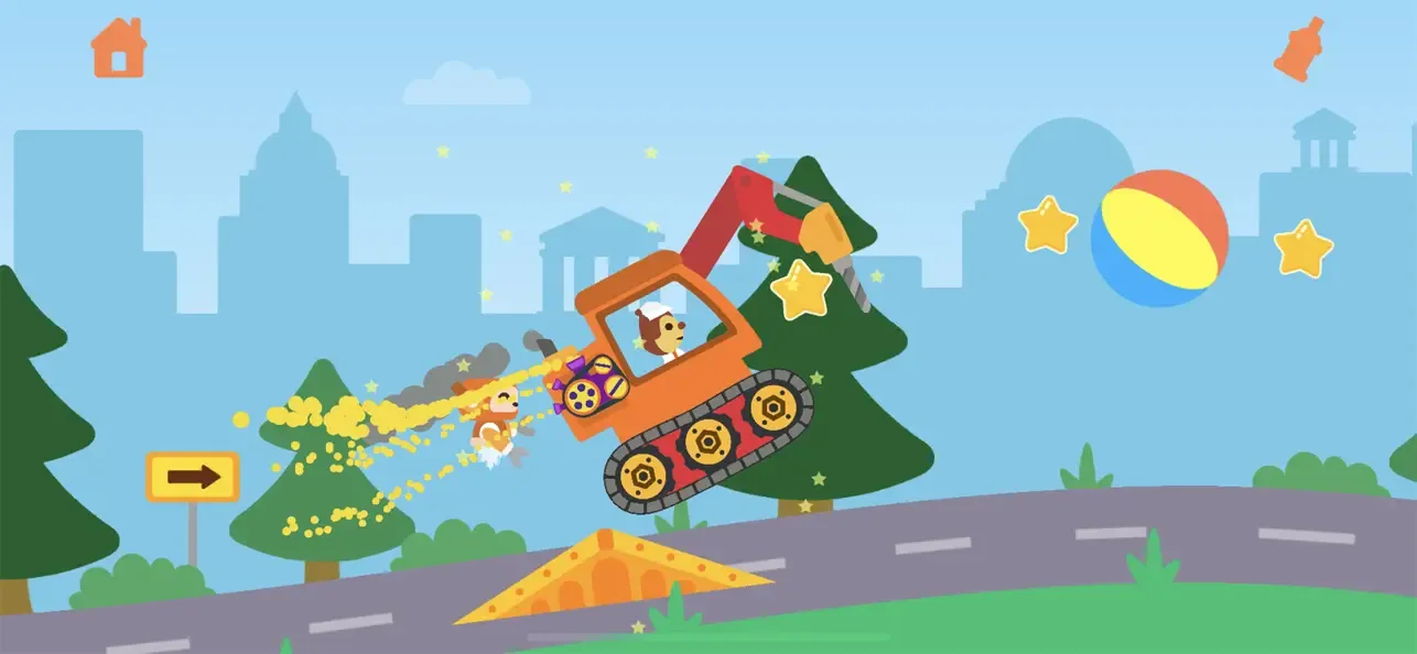 Kids Car Games: Police Car Fun screenshot 3