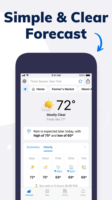 Tomorrow.io: Weather Forecast screenshot 1