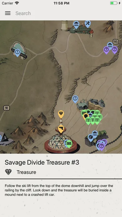 Unofficial Map for Fallout 76 screenshot 2