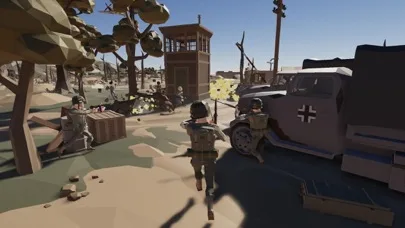 World War II Polygon Army screenshot 2