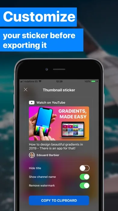 Thumbnail Stickers for YouTube screenshot 3