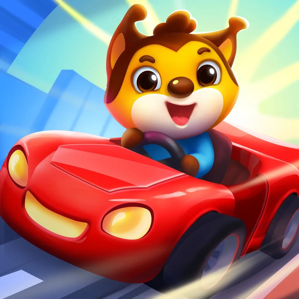 Kids Car Games: Build and Race