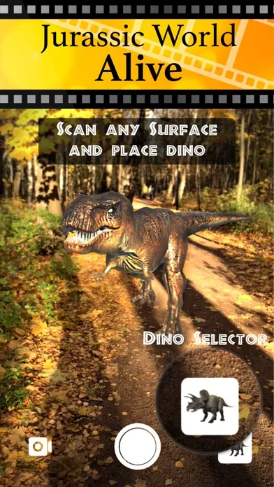 Jurassic AR Camera 3D Glasses screenshot 5