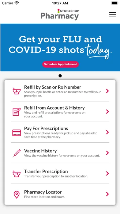 Stop & Shop Rx screenshot 1
