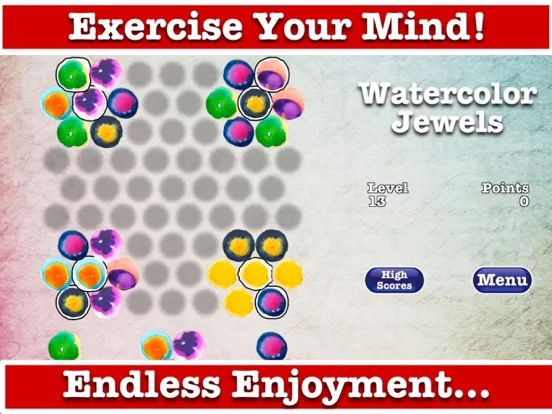 Watercolor Jewels™ screenshot 4