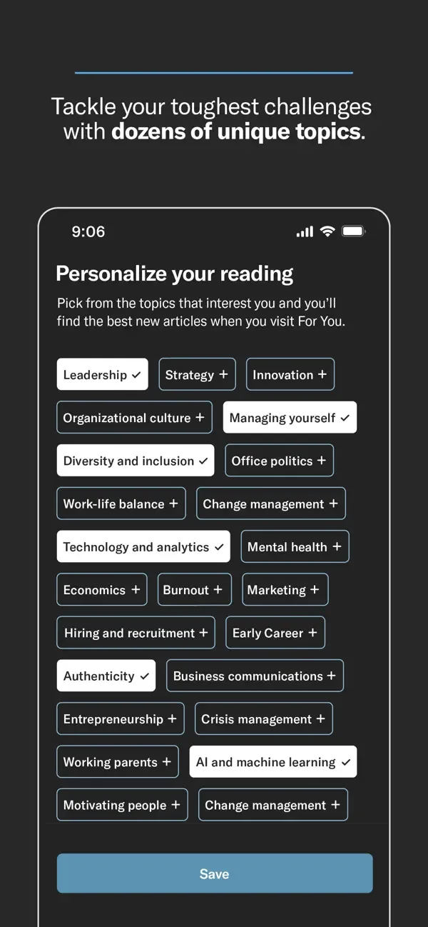 Harvard Business Review screenshot 3