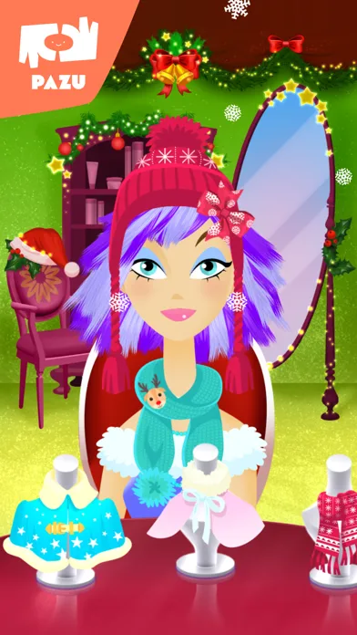 Girls Hair Salon Christmas screenshot 4