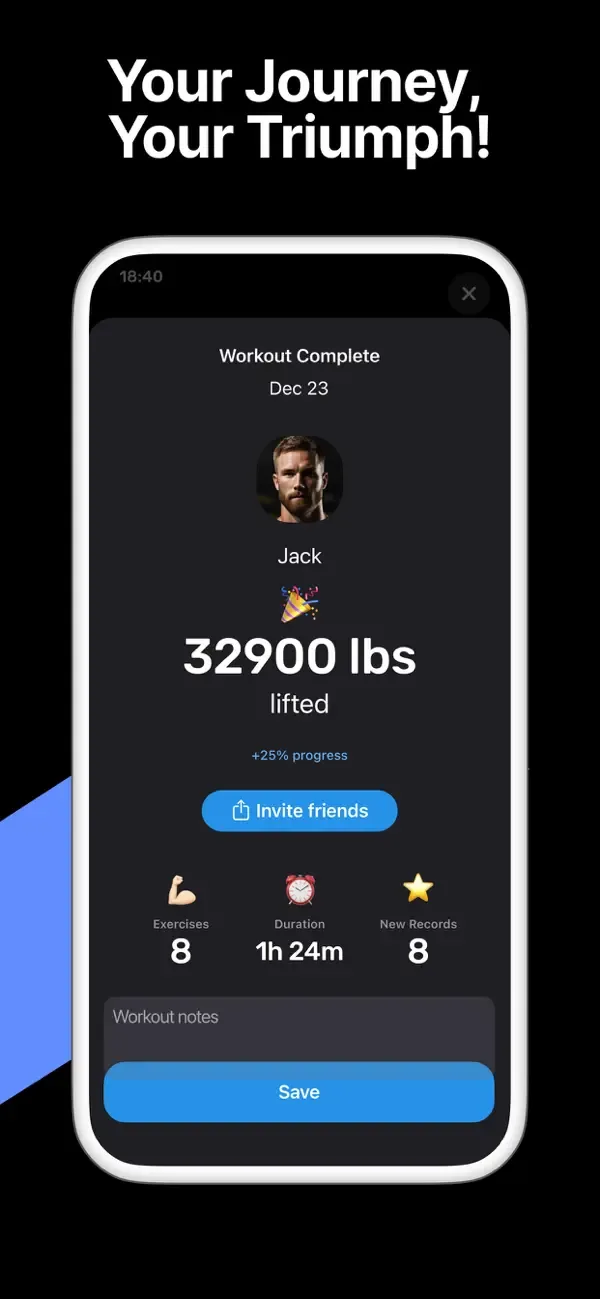 Fitness AI Gym Workout Planner screenshot 5