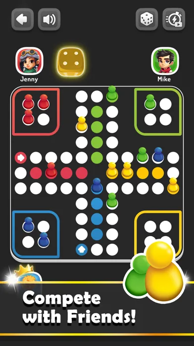 Ludo Trouble — Dice Board Race screenshot 1