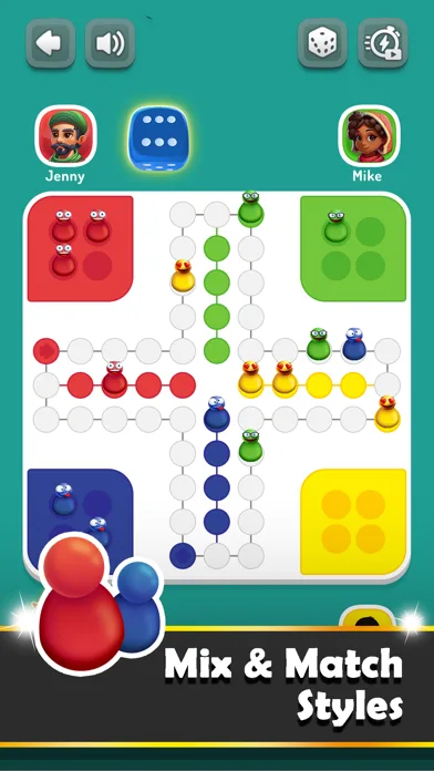 Ludo Trouble — Dice Board Race screenshot 4