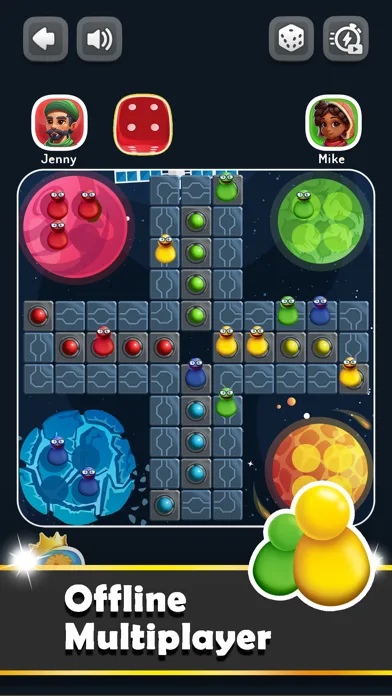 Ludo Trouble — Dice Board Race screenshot 5