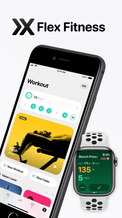 Flex AI Workout Trainer & Log screenshot 2