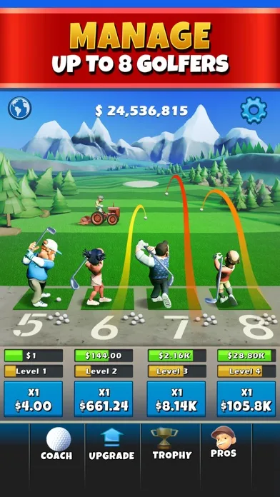Idle Golf Tycoon screenshot 1
