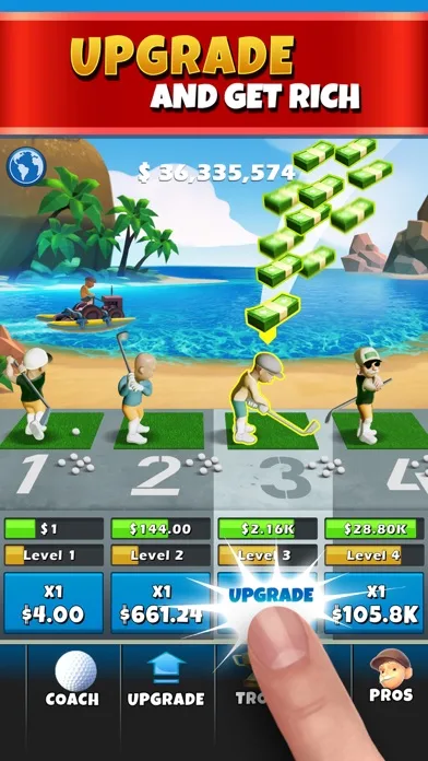 Idle Golf Tycoon screenshot 3