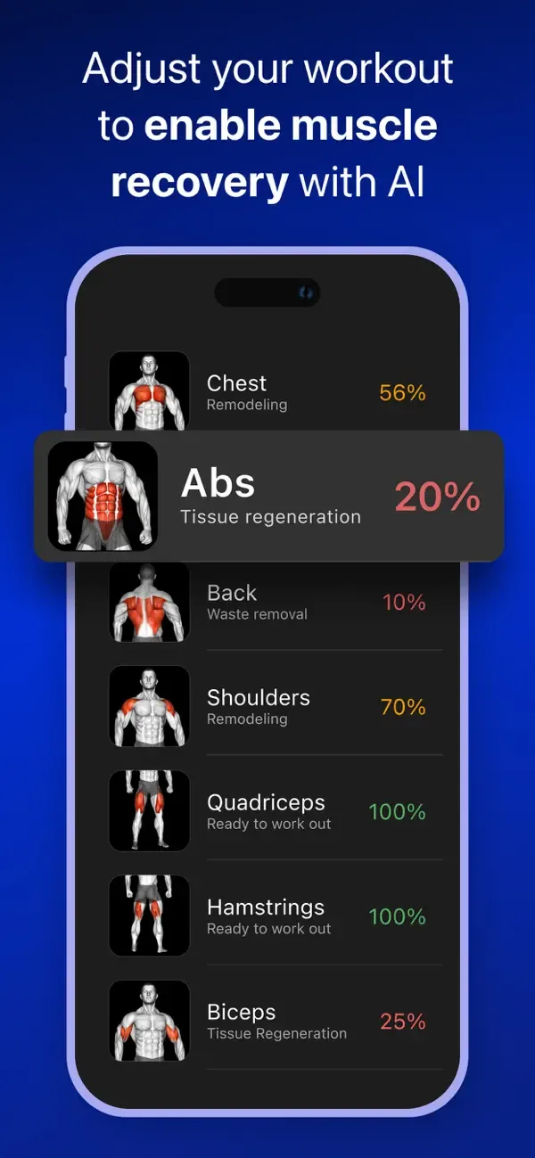 Muscle Booster Workout Tracker screenshot 5