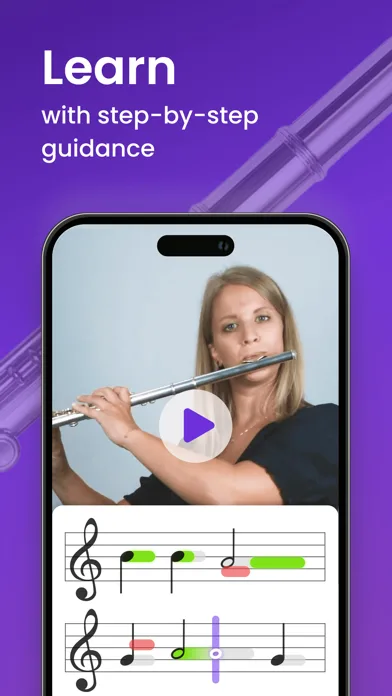 Learn & Play Flute - tonestro screenshot 2