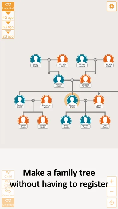 Quick Family Tree screenshot 1