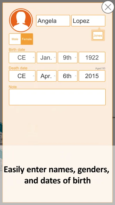 Quick Family Tree screenshot 4