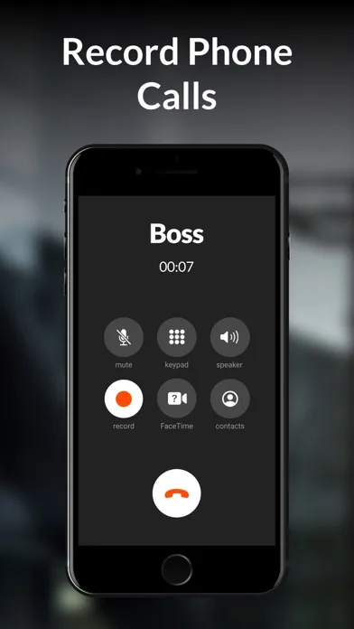 Call Recorder iCall screenshot 1