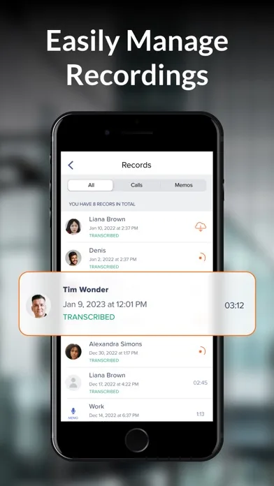 Call Recorder iCall screenshot 2