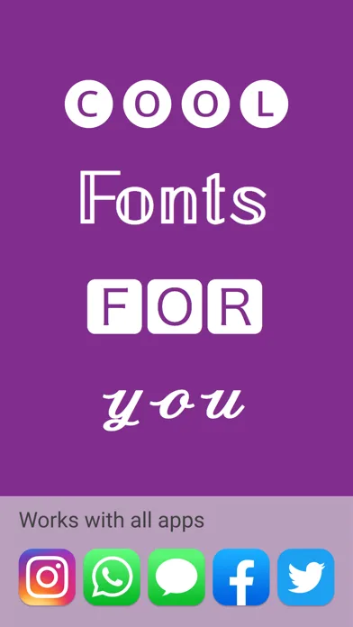 Font - Keyboard Fonta Typing screenshot 1