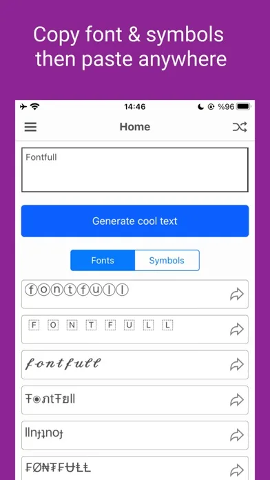 Font - Keyboard Fonta Typing screenshot 3