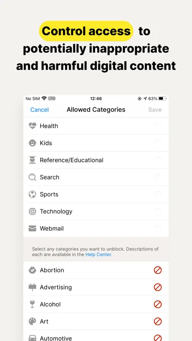 Norton Family Parental Control screenshot 2