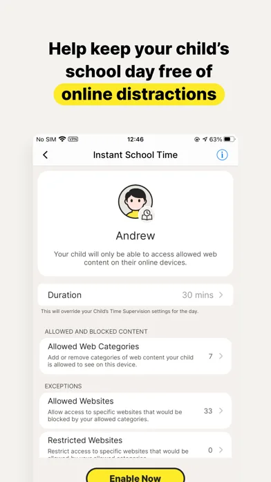 Norton Family Parental Control screenshot 3
