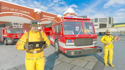 Fire Truck Game 911 Emergency screenshot 3