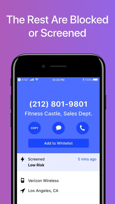 Firewall - Spam Call Blocker screenshot 3