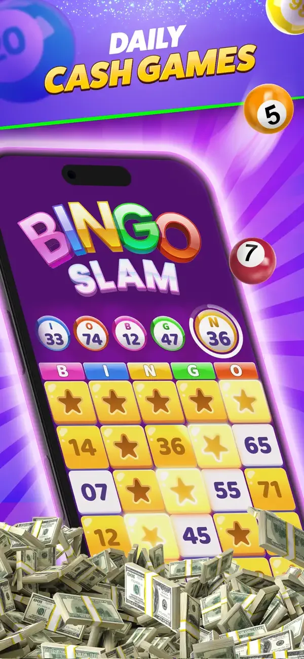 Bingo, Solitaire - Cash Games screenshot 1