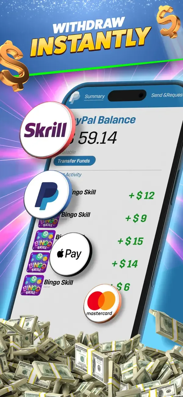 Bingo, Solitaire - Cash Games screenshot 3