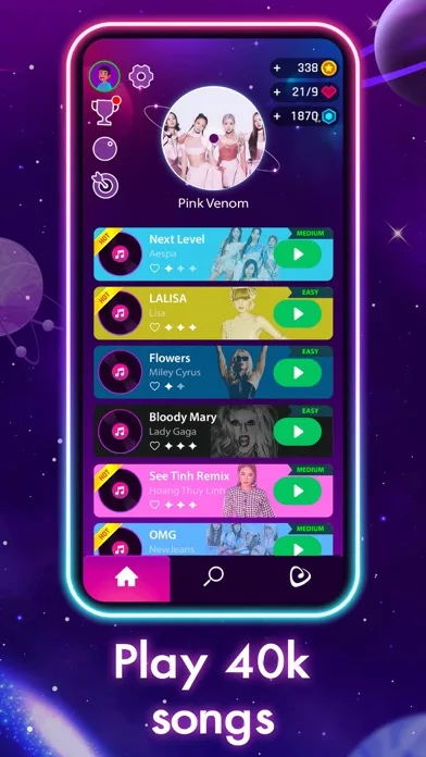 Dancing Road Color Match & Hop screenshot 2
