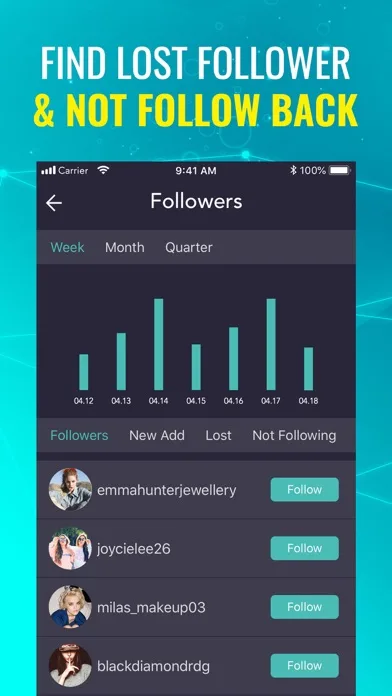Followers Track & Likes Insigt screenshot 2