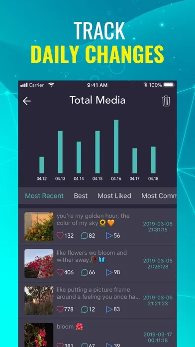 Followers Track & Likes Insigt screenshot 3
