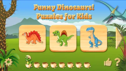 Dino Puzzle - childrens games screenshot 1