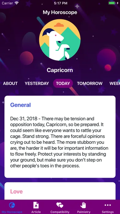 Horoscope 2020! screenshot 2