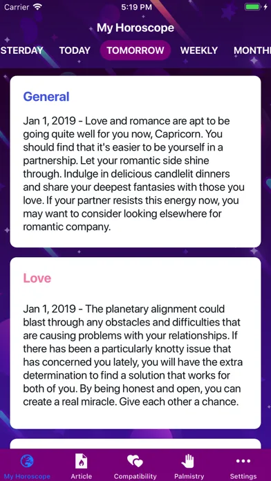 Horoscope 2020! screenshot 3