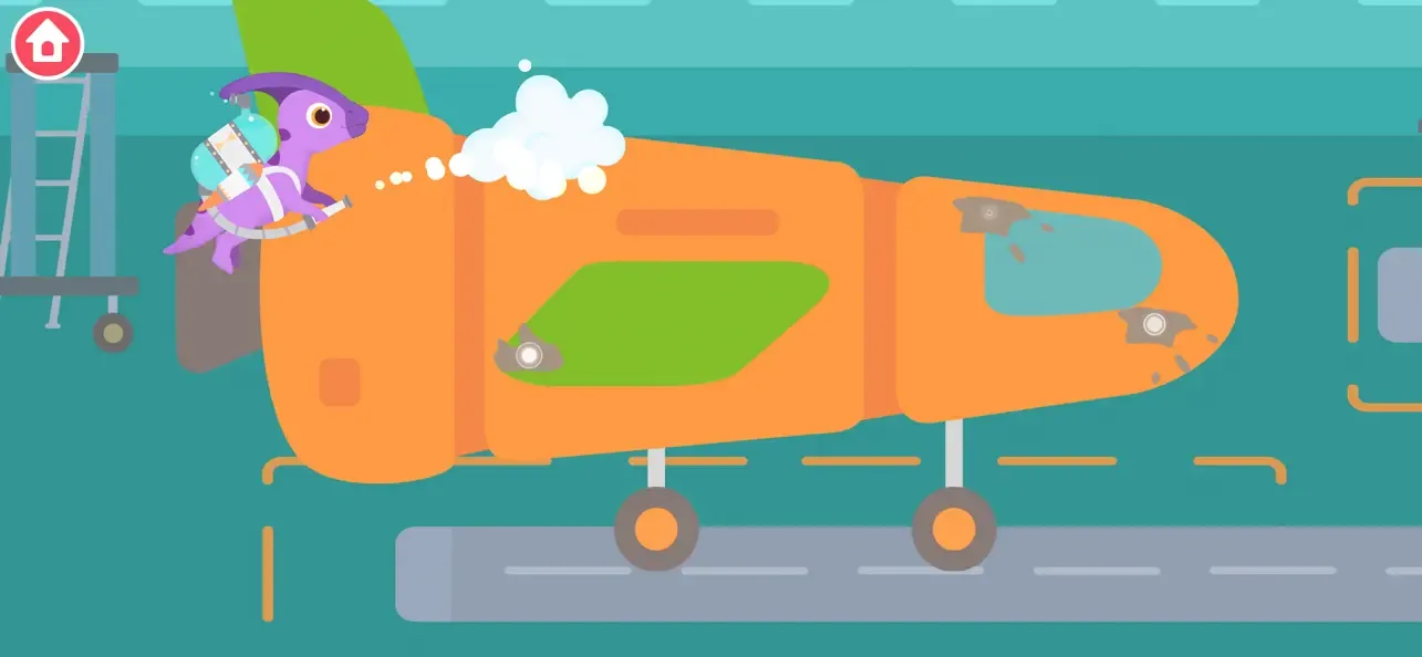 Dinosaur Airport Game for kids screenshot 1