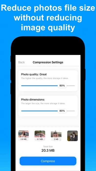 Compress Photos & Pictures screenshot 2