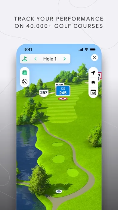 TAG Heuer Golf - GPS & 3D Maps screenshot 1
