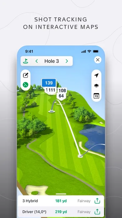TAG Heuer Golf - GPS & 3D Maps screenshot 2