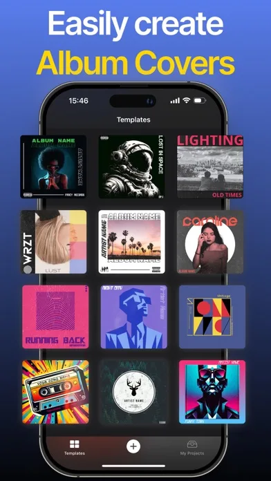 FIBE - Album Cover & Art Maker screenshot 1